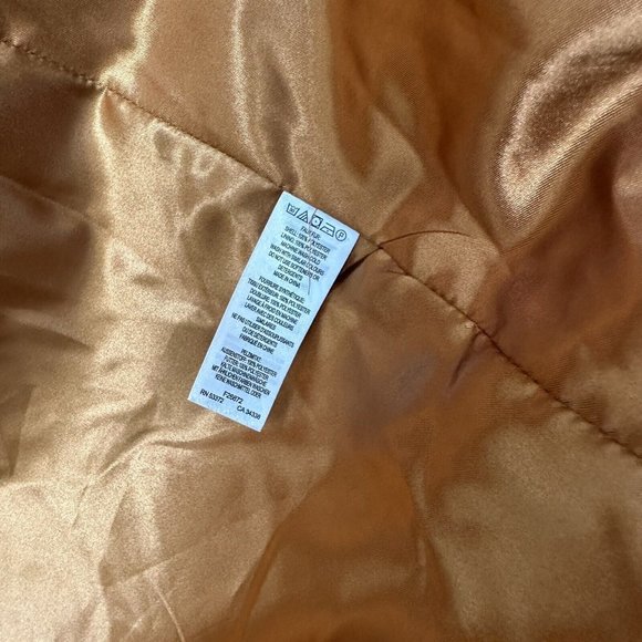 FRENCH CONNECTION Notch Collar Faux Fur Teddy Coat Size M - Picture 9 of 11